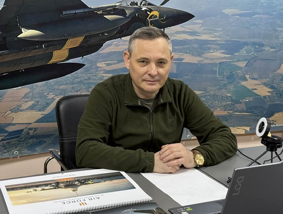 Ігнат: Авіація ЗСУ торік здійснила близько 7000 вильотів